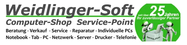 Weidlinger-Soft – Computer-Shop Service-Point